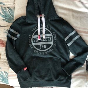 Superdry women’s hoodie, green